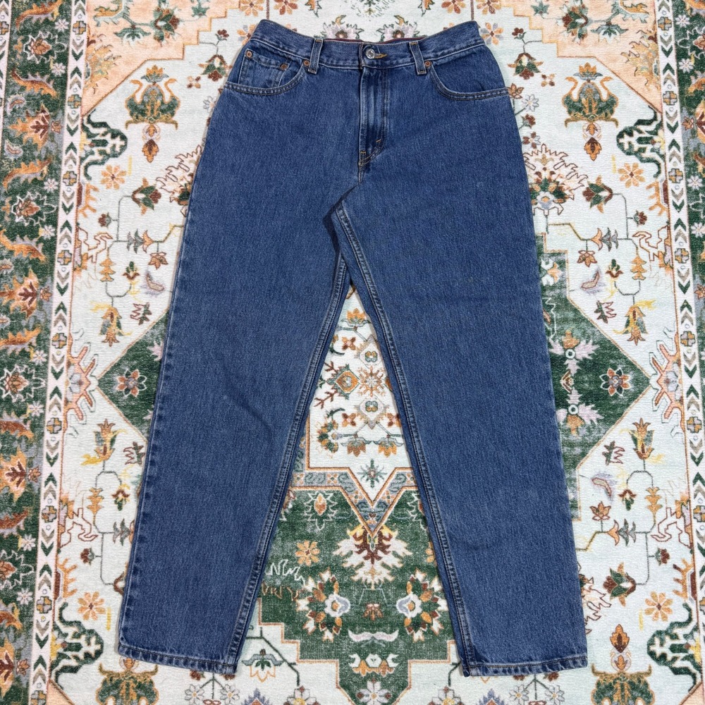 Levi's 550 Relaxed Tapered Jeans Mens Blue Denim Casual Everyday‎ Pants